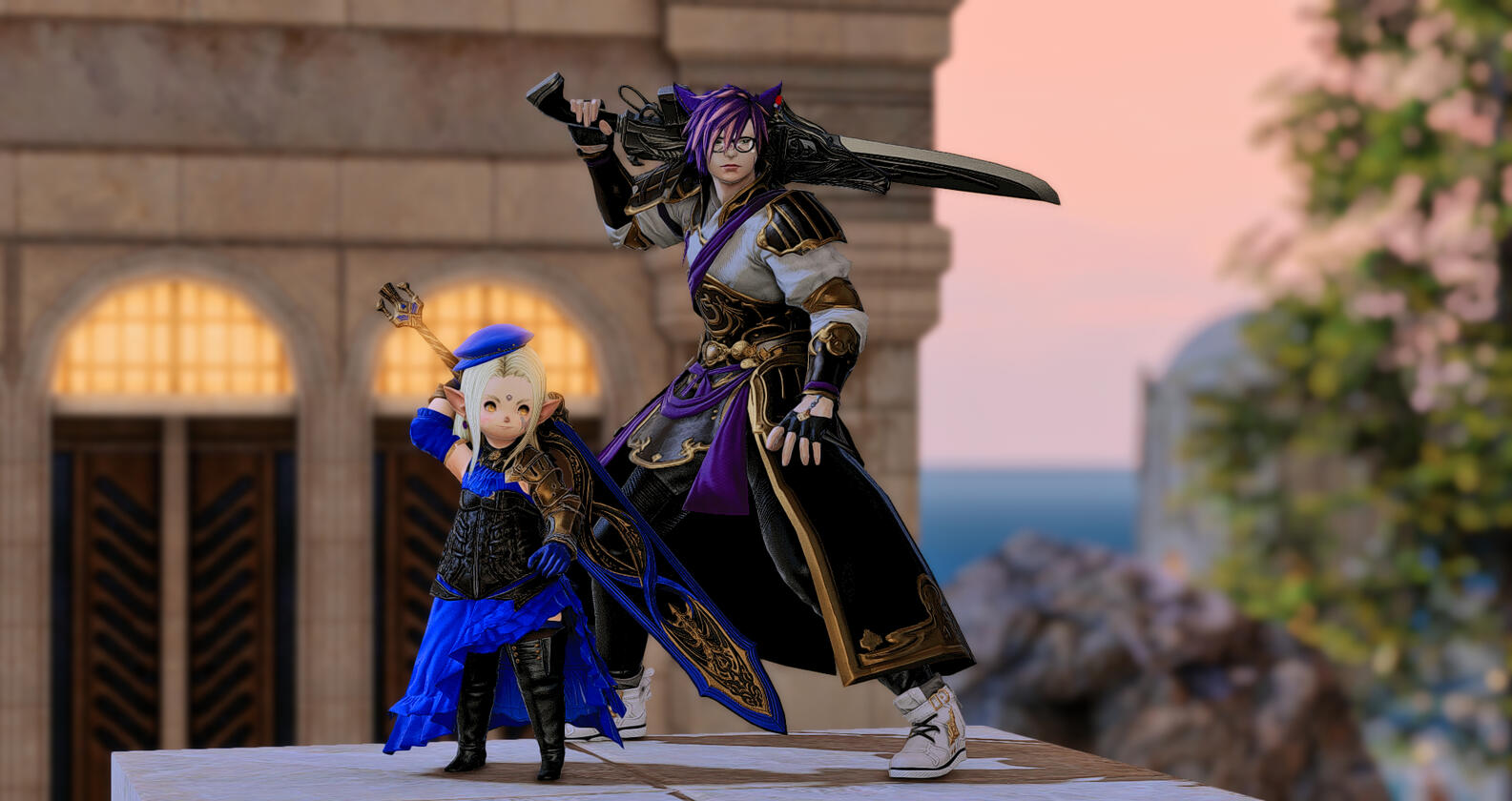 Two tanks ready for action!